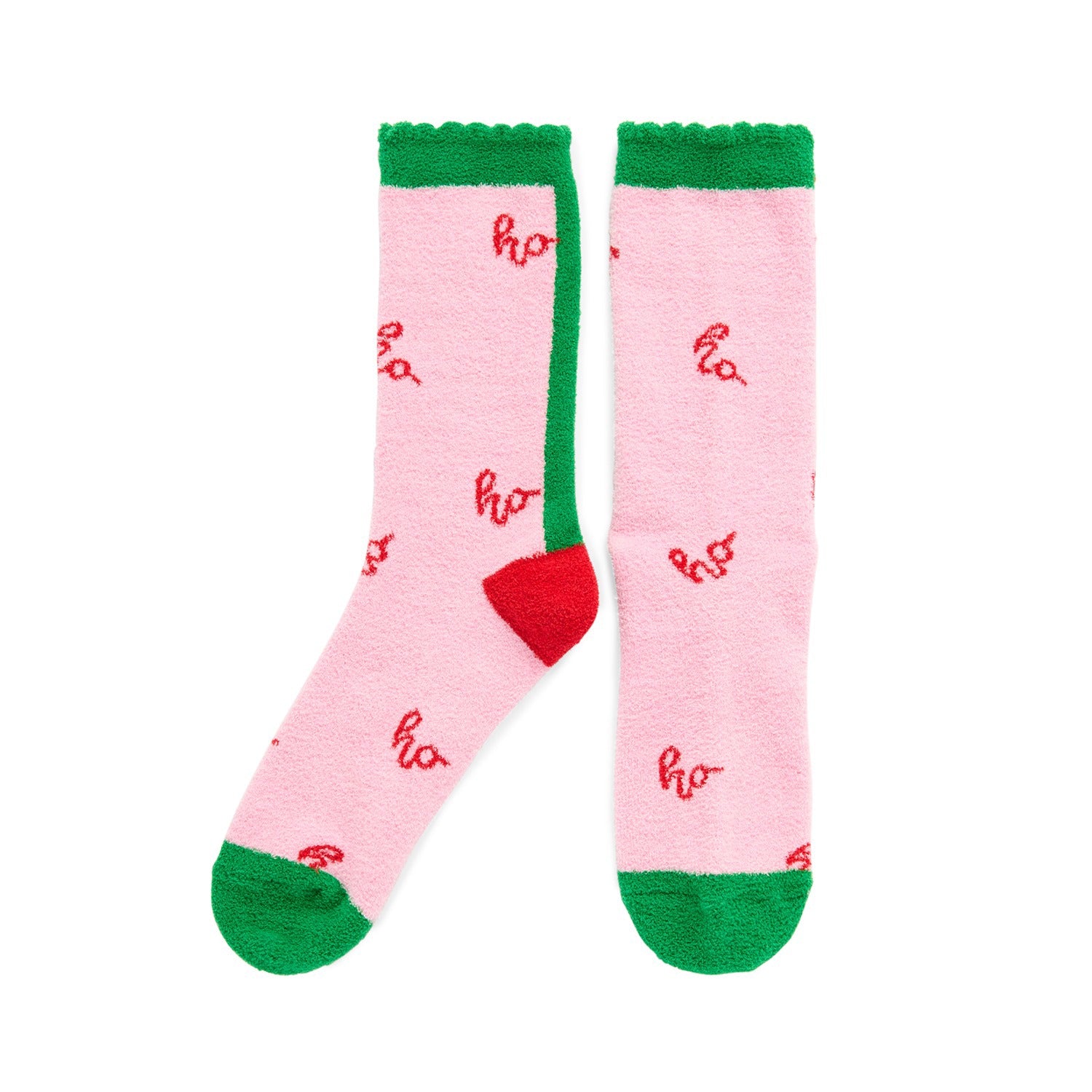 HO HO HO SOCKS,PINK