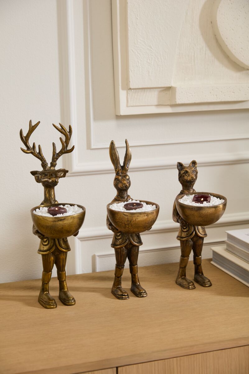 Frankie The Buck Dish Stand