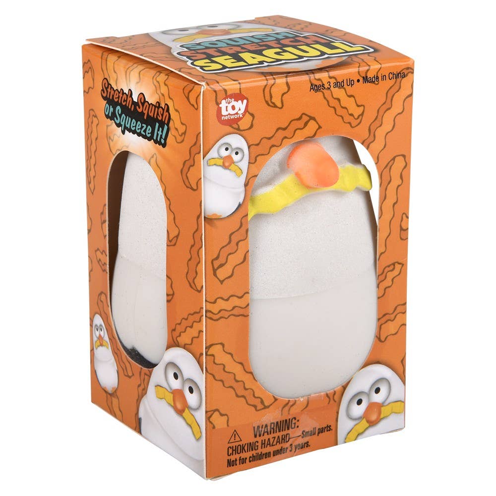 *PRE-ORDER* - 3.5" Squish And Stretch Seagull