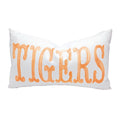 Custom Orange Watercolor Tigers Pillow