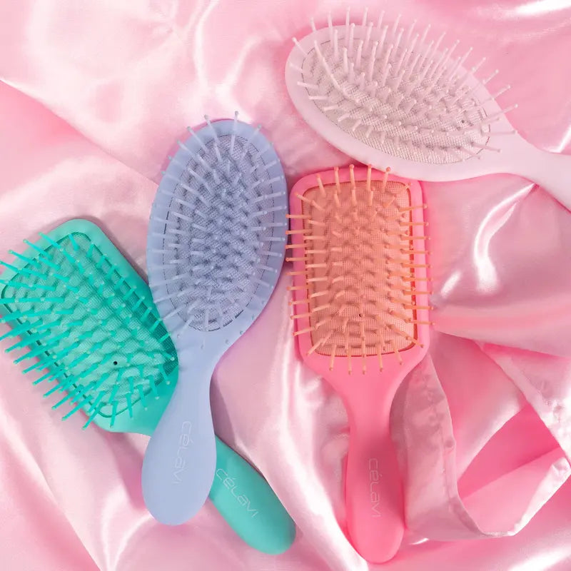 Celavi 2pc Paddle Hair Brush Set