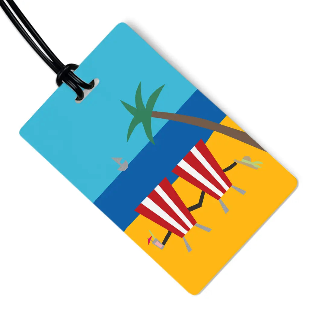 R Nichols Luggage Tags