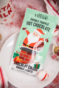Mini Hot Chocolate Retro Santa