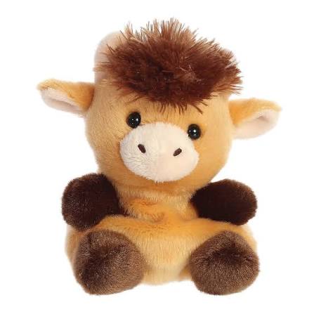 5" Hubert Highland Cow Palm Pal