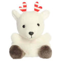 5" Rem Peppermint Reindeer Palm Pal