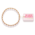 Beaded Blondes - Katy Bracelet in Gold