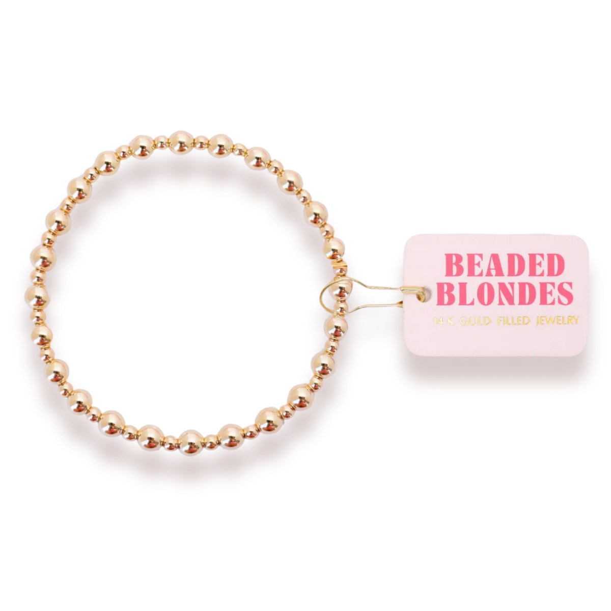Beaded Blondes - Katy Bracelet in Gold