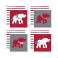 Spirit Elephant Coasters Set/4