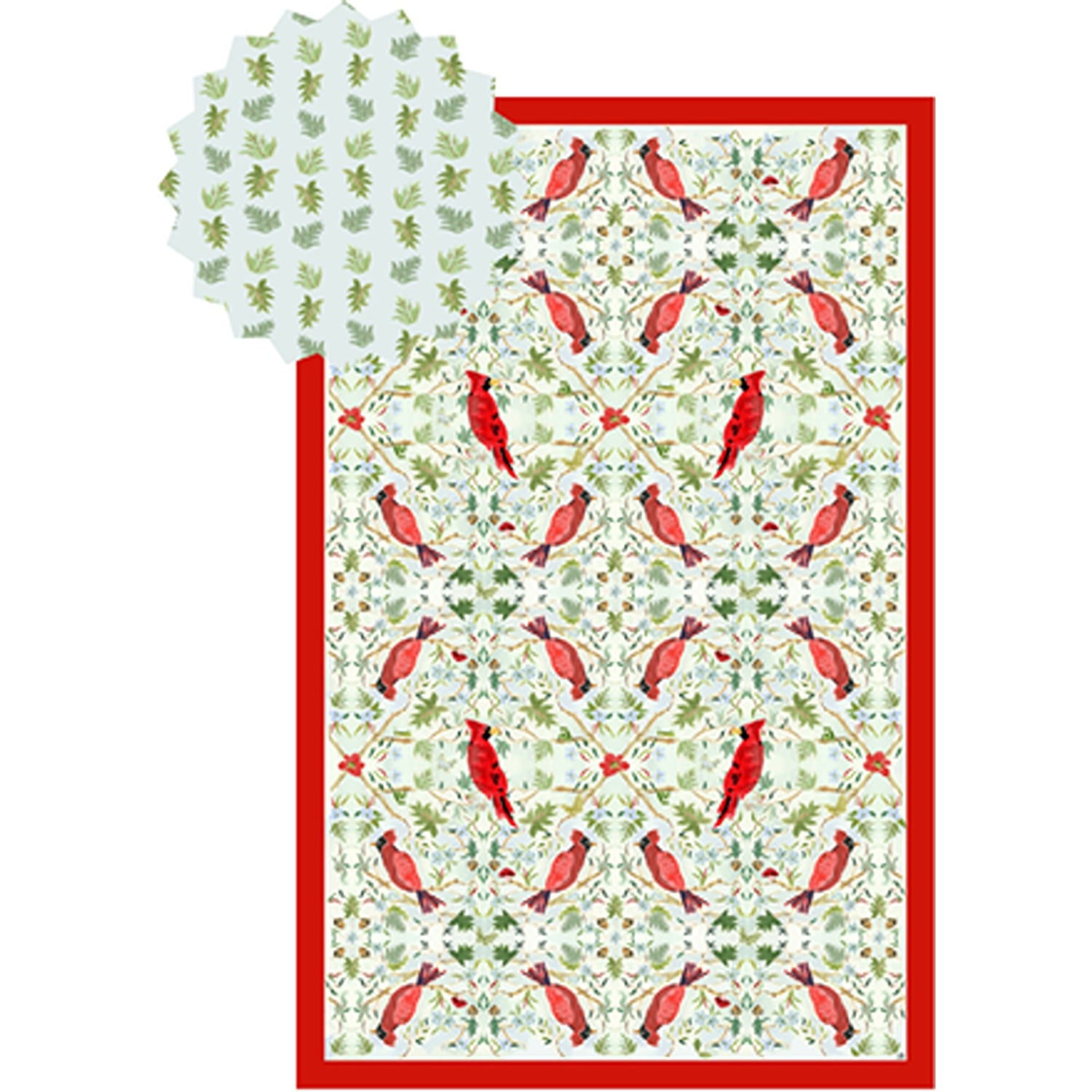 Songbird  Double Sided Tea Towel
