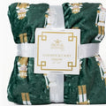 Alpine Nutcracker Throw Dark Green/Multi Home Accent By The Royal Standard