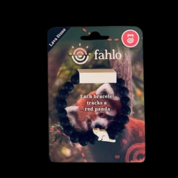 Fahlo-The Dash Lava Stone Bracelet