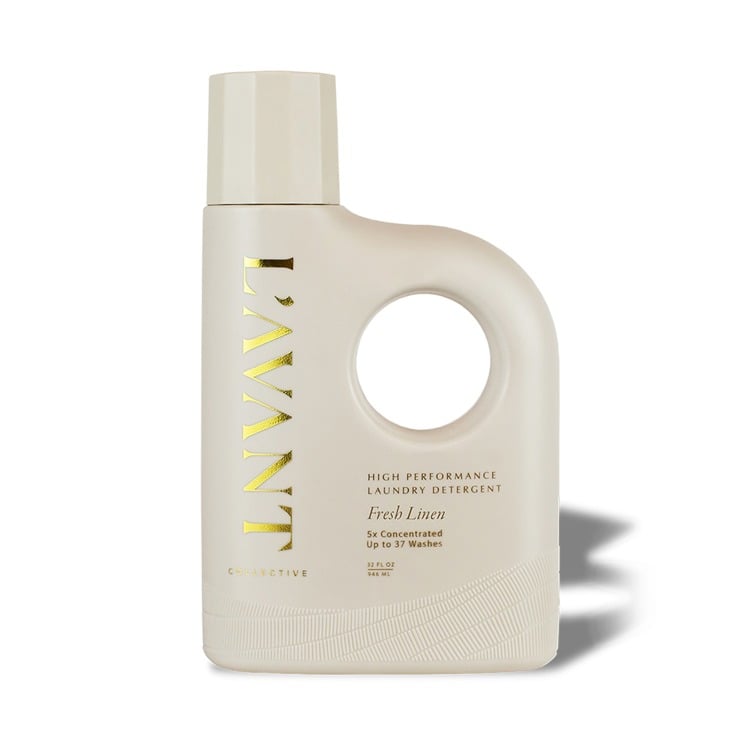 L' avant Collective Fresh Linen luxury plant-based laundry detergent bottle