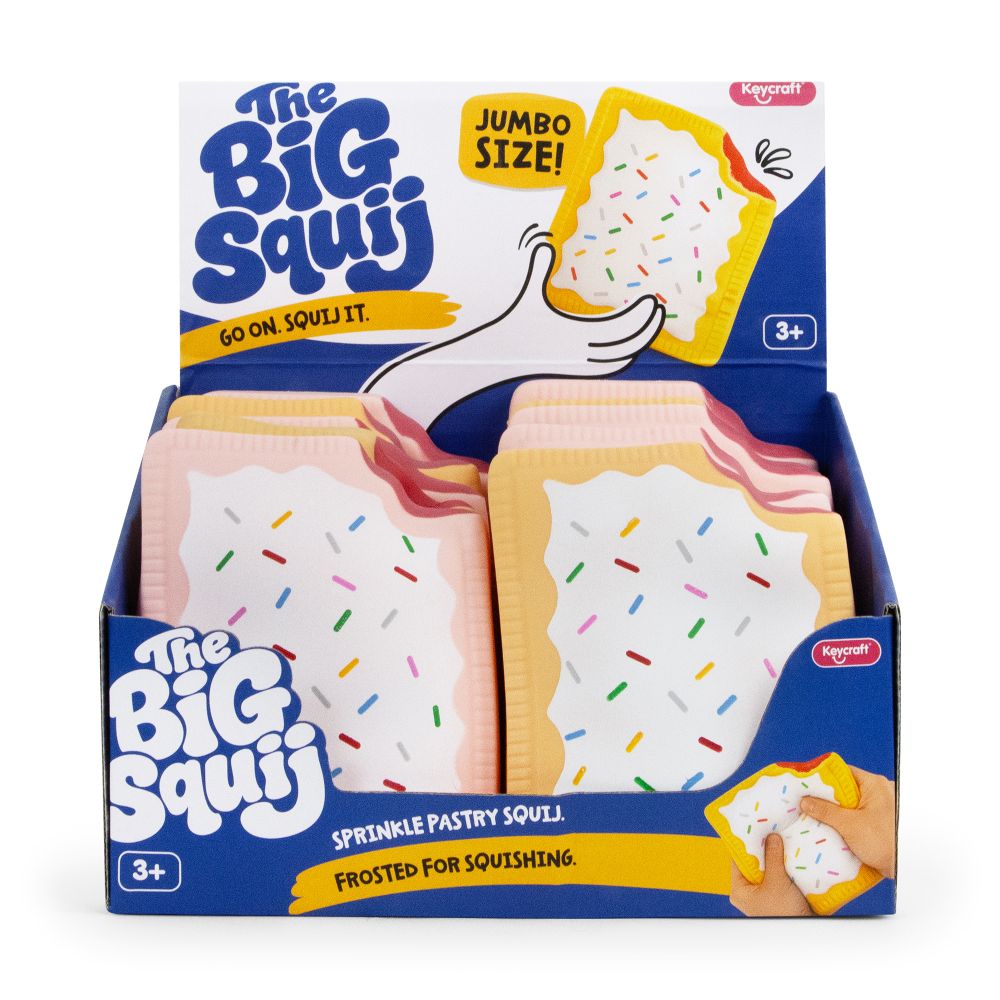 The Big Squij Pastry Slow-Rise Squishy Toy