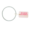 Beaded Blondes - Demi Bracelet in Powder Blue