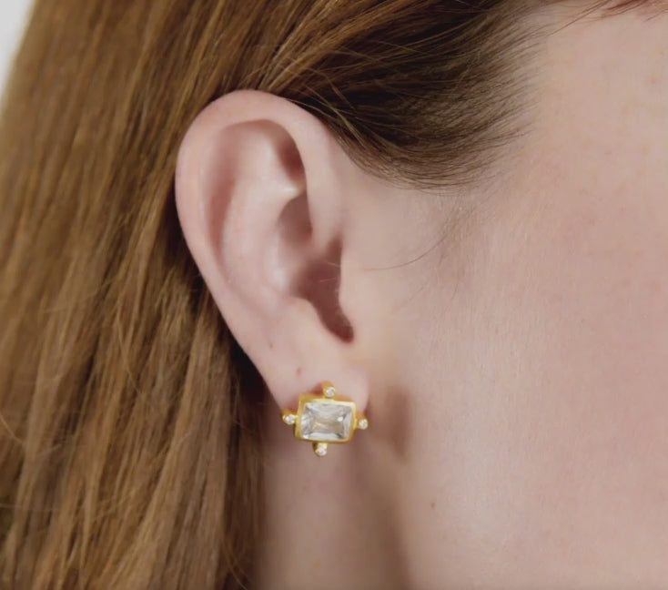 Clara Stud-Cubic Zirconia