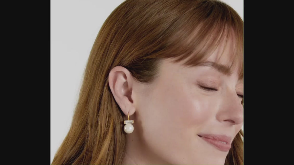 Charlotte Earring-CZ/Pearl