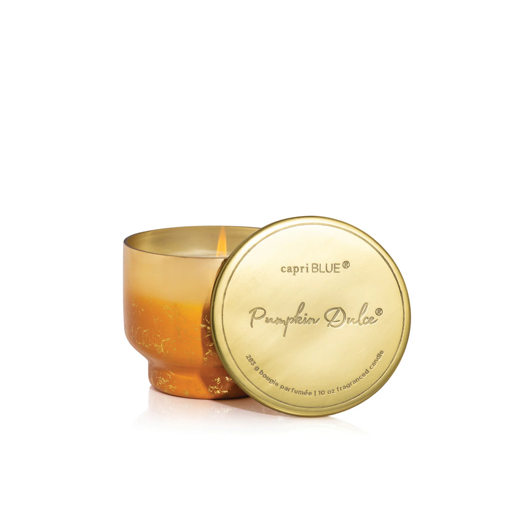 Capri Blue - Pumpkin Dulce Glimmer Inverted Candle