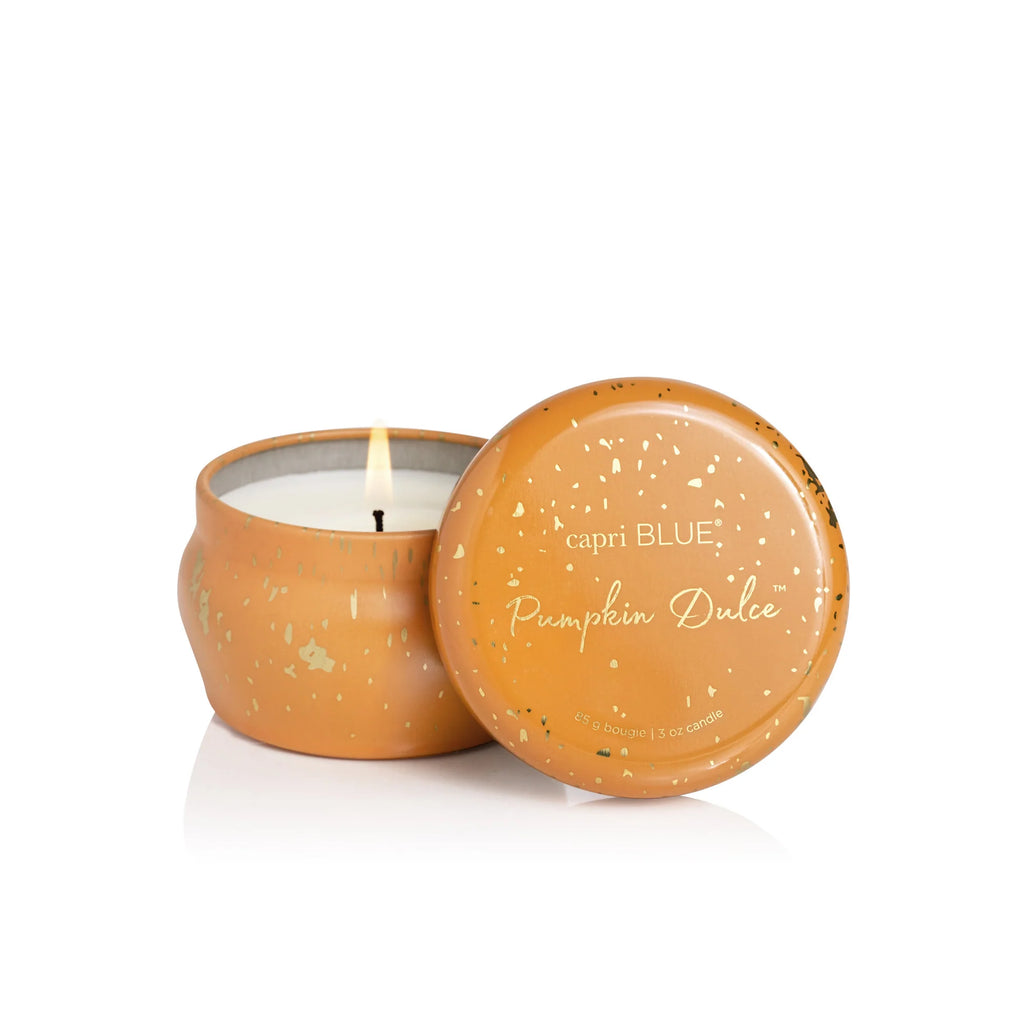 Capri Blue - Pumpkin Dulce Glimmer Mini Tin