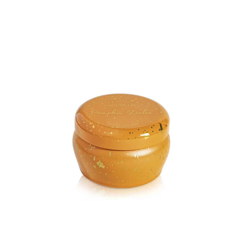 Capri Blue - Pumpkin Dulce Glimmer Mini Tin