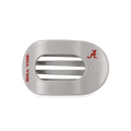 Roll Tide! Medium Flat Round Hair Clip - Medium