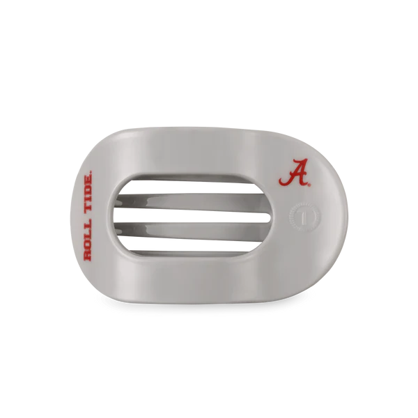 Roll Tide! Medium Flat Round Hair Clip - Medium