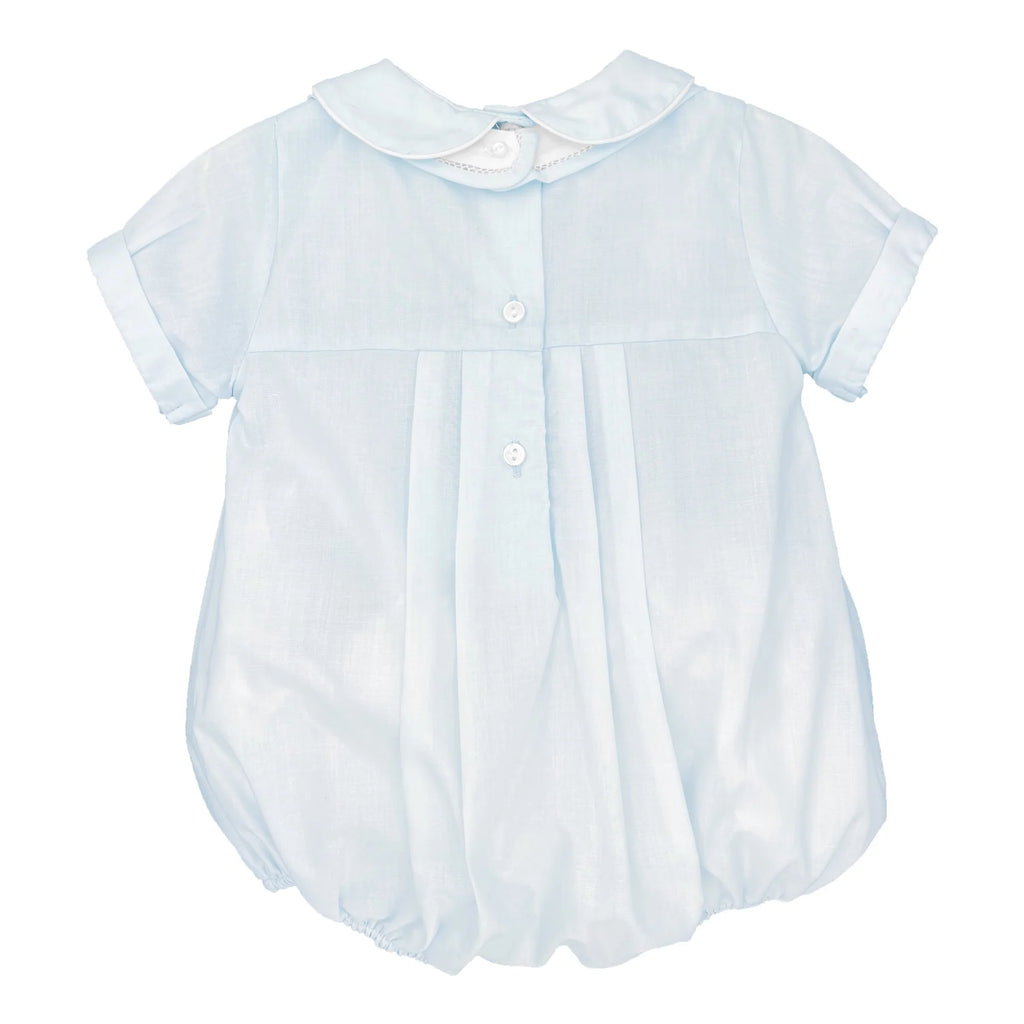 Romper with Sailboat Embroidery -Newborn size