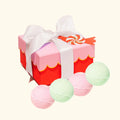 Musee Christmas Scalloped 4 Balm Set
