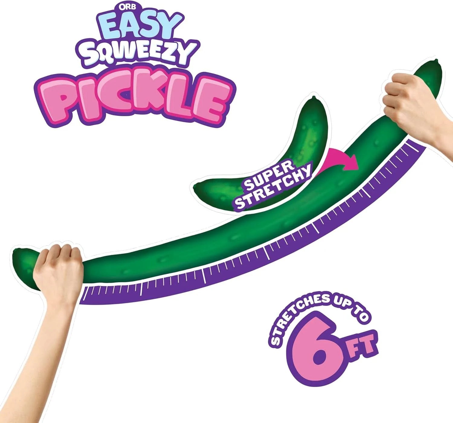 Easy Sqweezy Stretchy Pickle- Pre Order