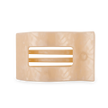 Soft Surf Large Flat Rectangle Hair Clip – Tan