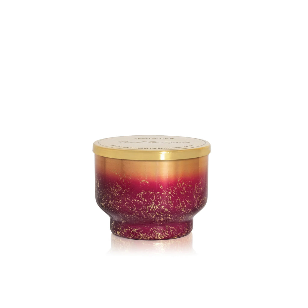 Capri Blue - Tinsel & Spice Glimmer Inverted Candle