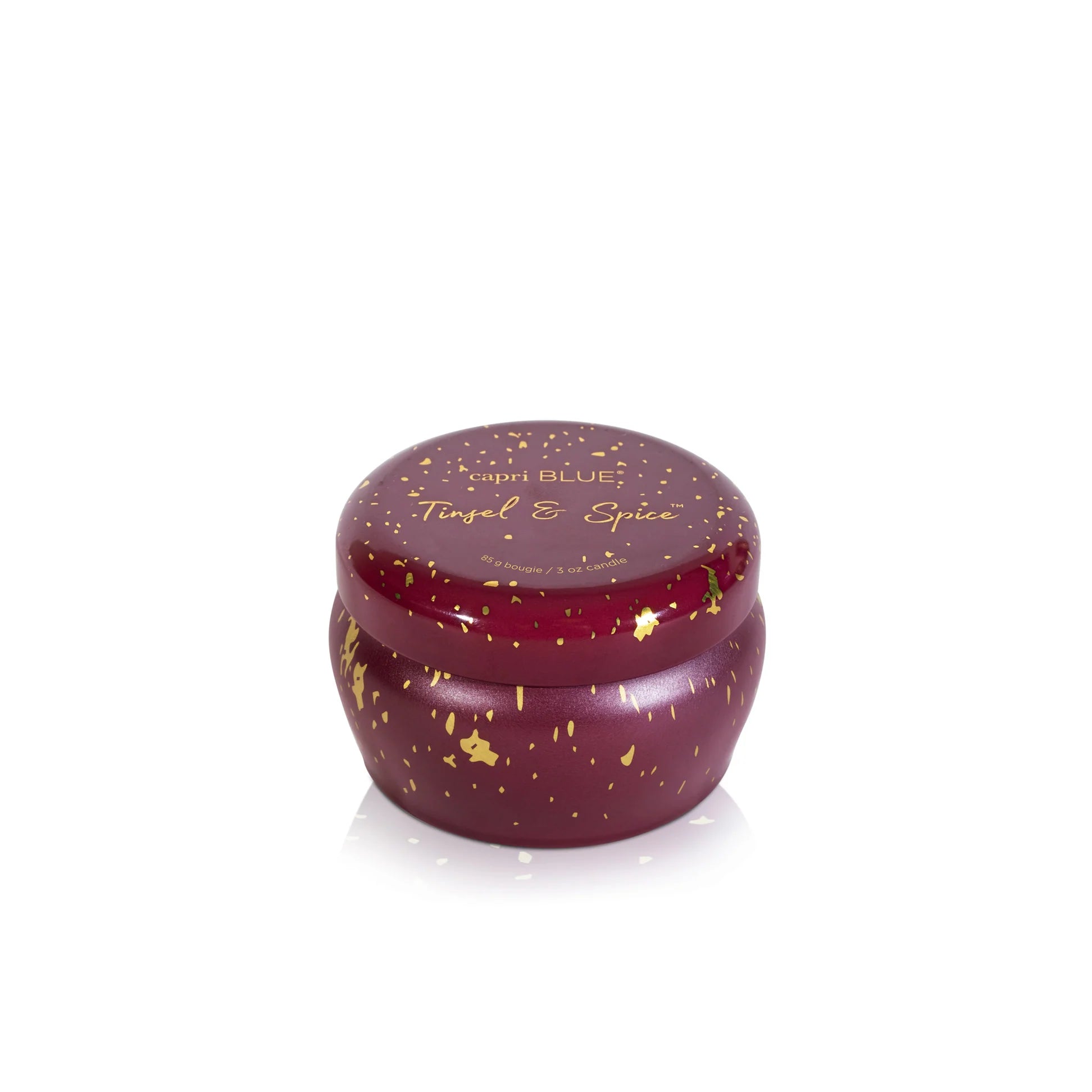 Capri Blue - Tinsel & Spice Glimmer Mini Tin