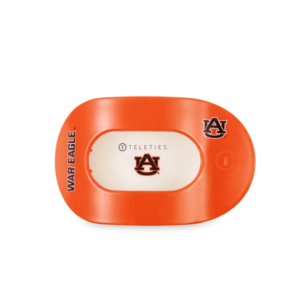War Eagle! Medium Flat Round Hair Clip - Medium